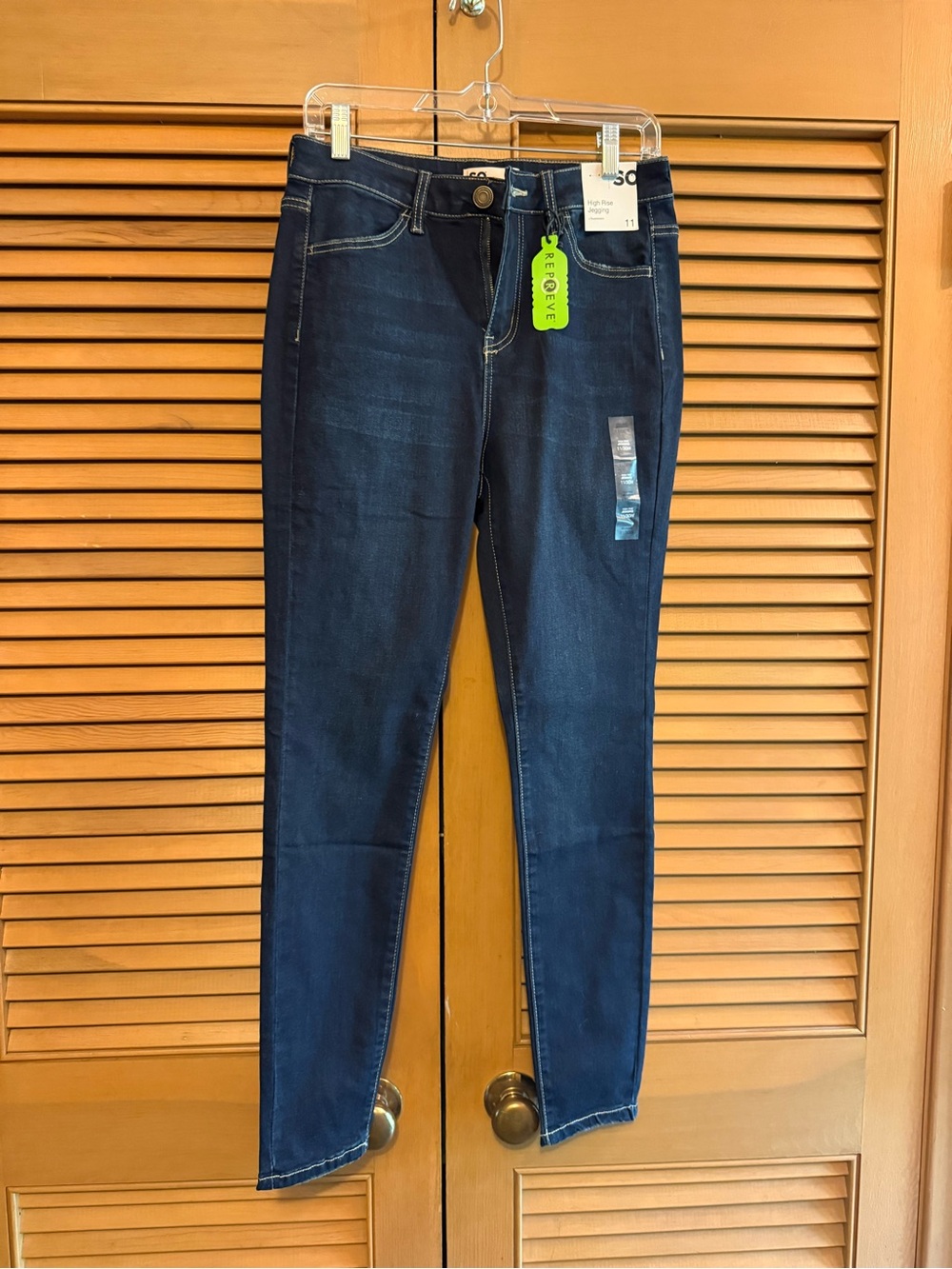 SO High Rise Jegging in Dark Blue
